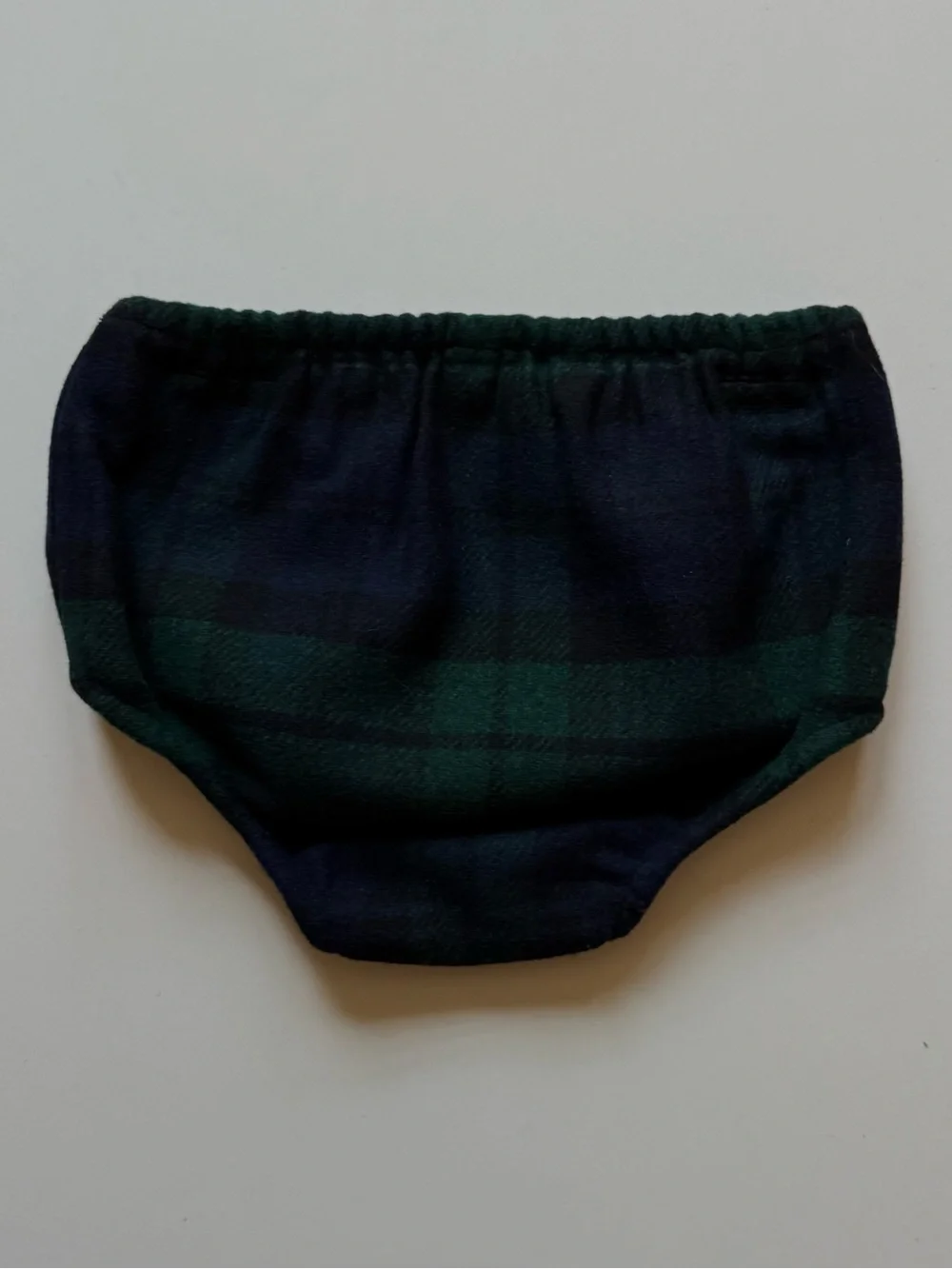 Ralph Lauren Baby Girl Plaid Smocked Dress & Bloomer - Size 12M